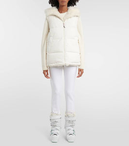 Yves Salomon Reversible shearling down vest