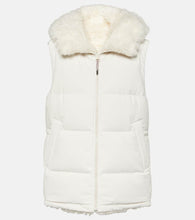 Yves Salomon Reversible shearling down vest