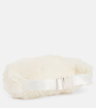 Yves Salomon Shearling belt bag