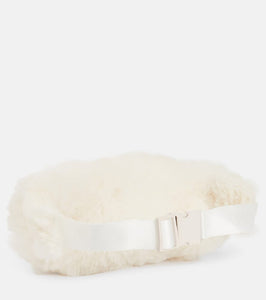 Yves Salomon Shearling belt bag