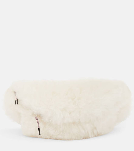 Yves Salomon Shearling belt bag