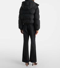 Yves Salomon Shearling-trimmed down jacket