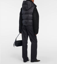 Yves Salomon Shearling-trimmed down jacket