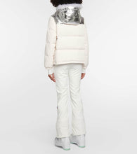 Yves Salomon Shearling-trimmed down jacket