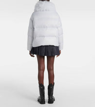Yves Salomon Shearling-trimmed down jacket