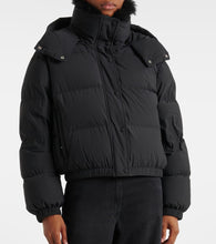 Yves Salomon Shearling-trimmed down jacket