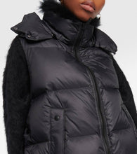 Yves Salomon Shearling-trimmed down jacket