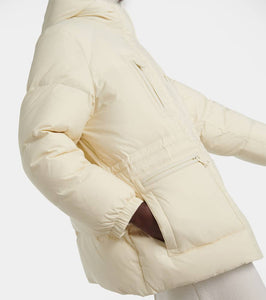 Yves Salomon Shearling-trimmed down jacket