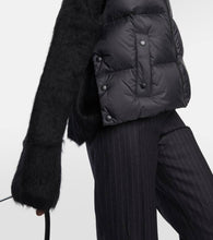 Yves Salomon Shearling-trimmed down jacket