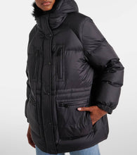 Yves Salomon Shearling-trimmed down jacket