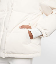 Yves Salomon Shearling-trimmed down jacket