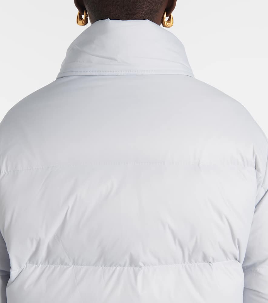 Yves Salomon Shearling-trimmed down jacket