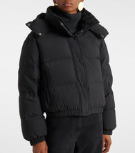 Yves Salomon Shearling-trimmed down jacket