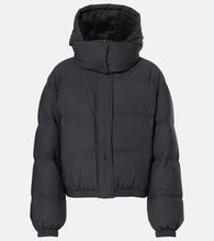 Yves Salomon Shearling-trimmed down jacket