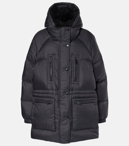 Yves Salomon Shearling-trimmed down jacket