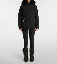 Yves Salomon Shearling-trimmed ski jacket