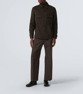 Zegna Alba cashmere overshirt