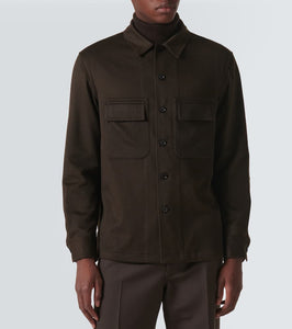 Zegna Alba cashmere overshirt