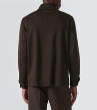 Zegna Alba cashmere overshirt