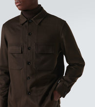 Zegna Alba cashmere overshirt