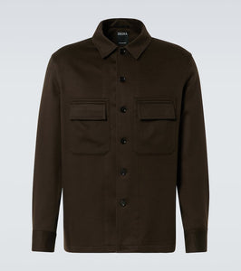 Zegna Alba cashmere overshirt