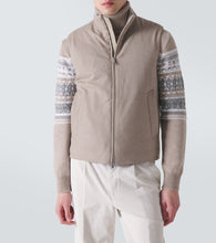 Zegna Cashmere down vest