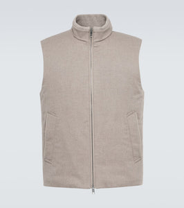 Zegna Cashmere down vest