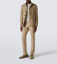 Zegna Chore linen and wool blazer