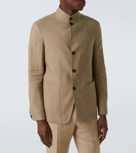 Zegna Chore linen and wool blazer