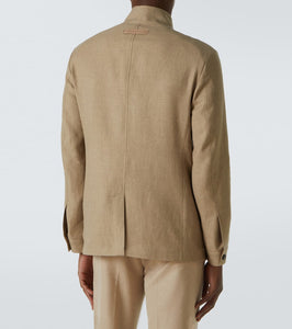 Zegna Chore linen and wool blazer