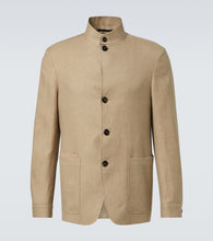 Zegna Chore linen and wool blazer