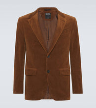 Zegna Cotton and cashmere corduroy blazer