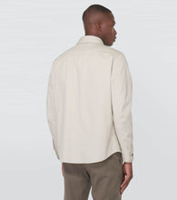 Zegna Cotton-blend canvas overshirt