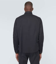 Zegna Cotton-blend overshirt