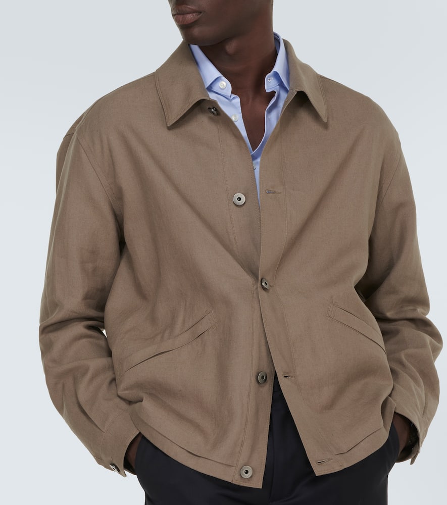 Zegna Linen overshirt