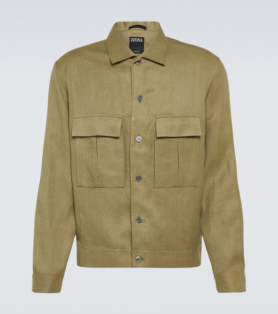 Zegna Linen overshirt