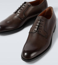 Zegna New Classic leather Derby shoes