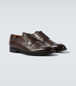 Zegna New Classic leather Derby shoes