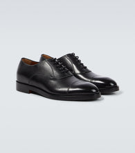 Zegna Oxford leather shoes