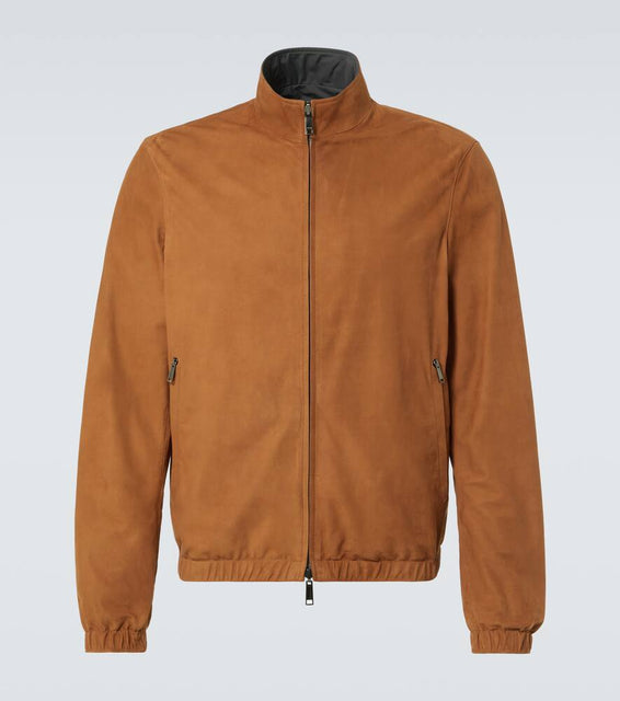 Zegna Reversible leather blouson