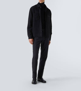 Zegna Technical wool overshirt