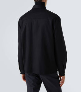 Zegna Technical wool overshirt