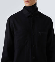 Zegna Technical wool overshirt