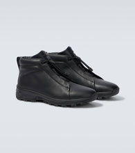 Zegna Triple Stitch Vetta leather sneakers