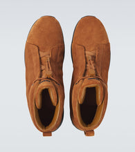 Zegna Triple Stitch Vetta suede sneakers