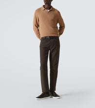 Zegna Triple Stitch leather sneakers