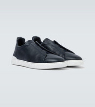 Zegna Triple Stitch leather sneakers