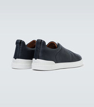 Zegna Triple Stitch leather sneakers