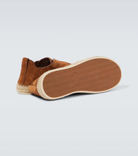 Zegna Triple Stitch suede espadrilles