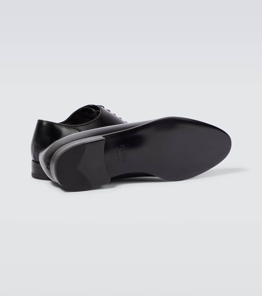 Zegna Vienna leather Oxford shoes